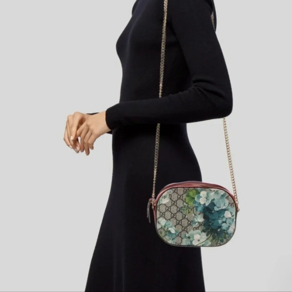 Gucci Blooms Floral Supreme Chain Crossbody - Picture 12 of 12
